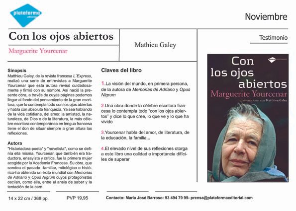 Con los ojos abiertos